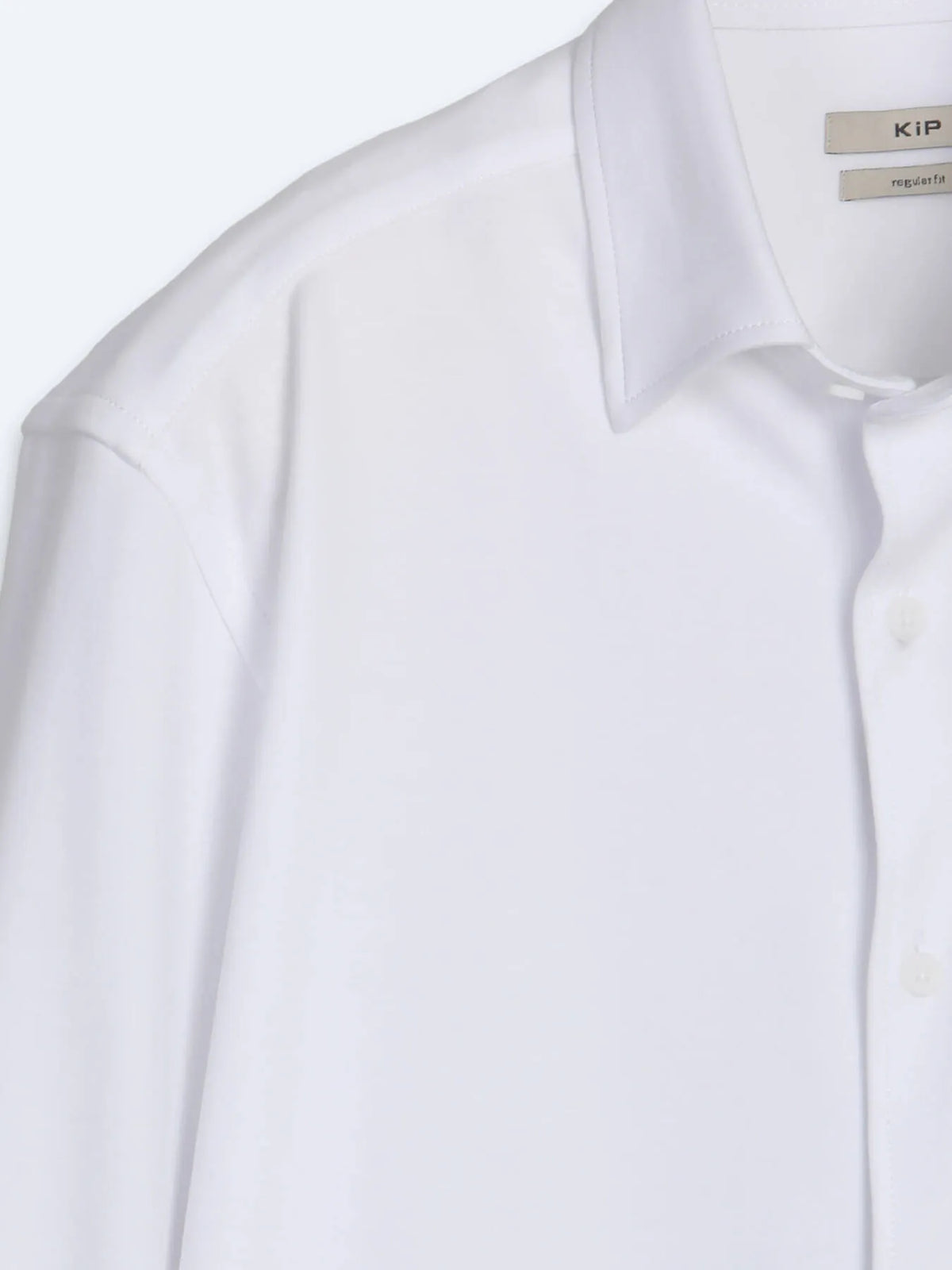 Beyaz Düz Regular Fit Uzun Casual %100 Pamuk Gömlek