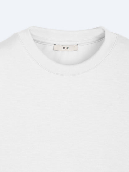Beyaz Düz Sweatshırt