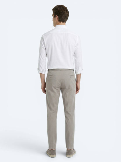 Beyaz Slim Fit Uzun Dokuma Klasik %100 Pamuk Gömlek