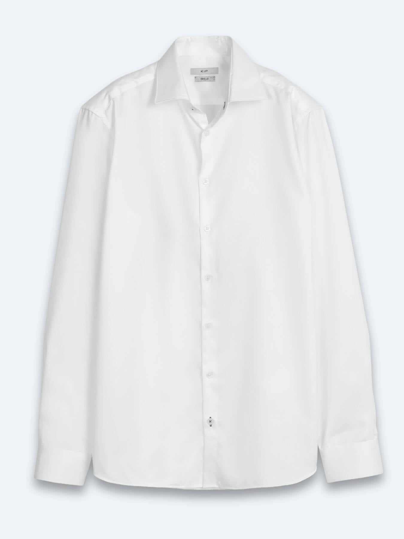 Beyaz Slim Fit Uzun Dokuma Klasik %100 Pamuk Gömlek