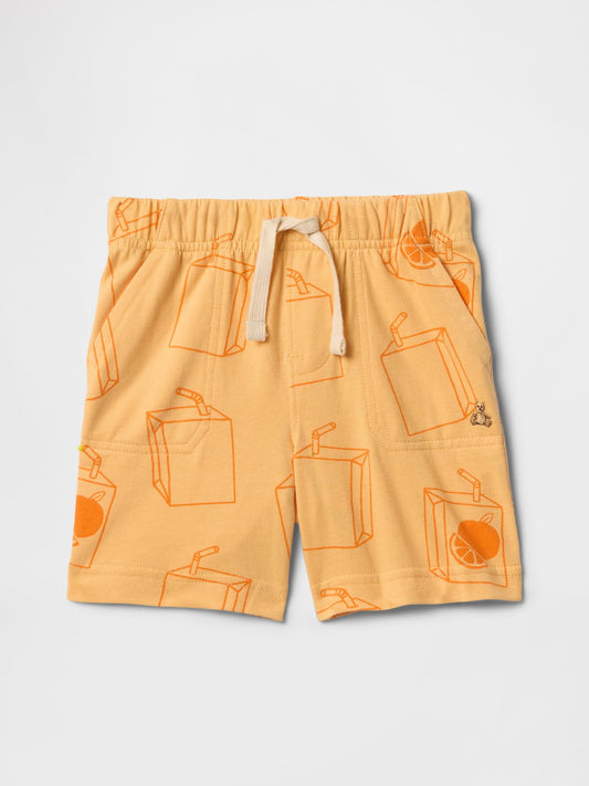 Turuncu Mix & Match Pull-On Şort