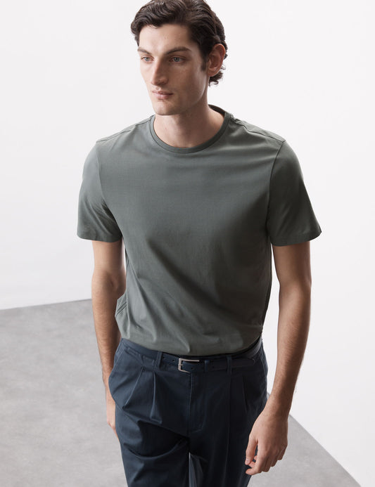 Pure Supima® Slim Fit Premium Pamuklu T-shirt
