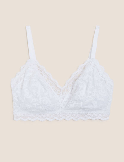 Dantel Detaylı Balensiz Bralet