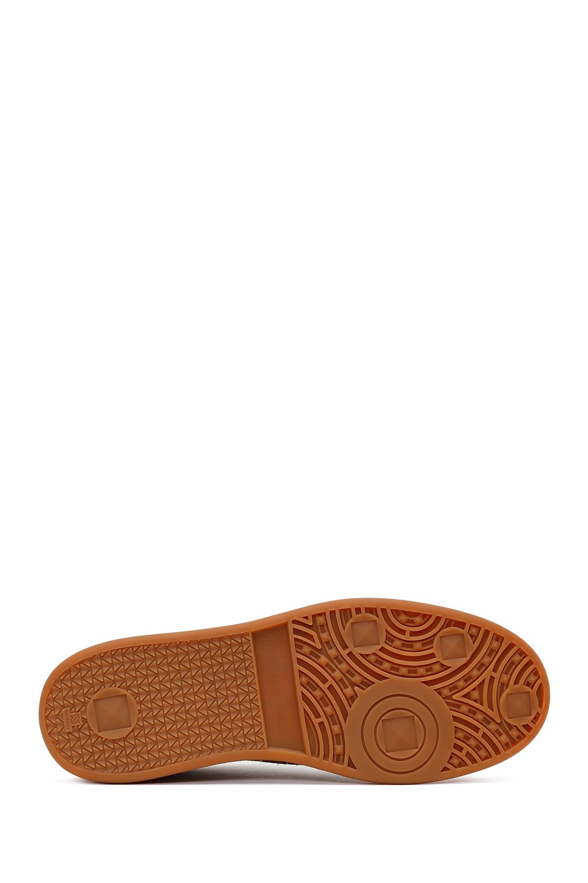 Erkek Vizon Bağcıklı Süet Deri Sneaker
