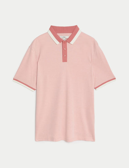 Regular Fit Kısa Kollu Polo Yaka T-shirt