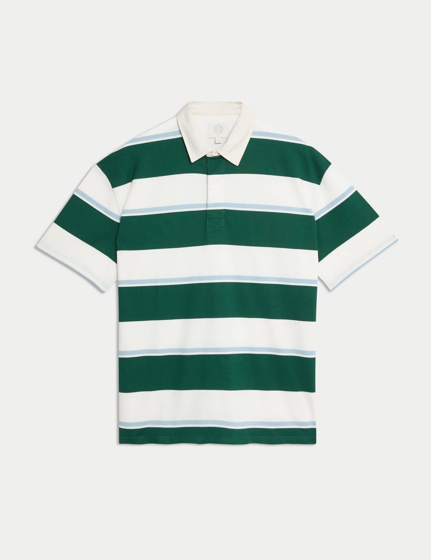 Saf Pamuklu Kısa Kollu Polo Yaka T-shirt