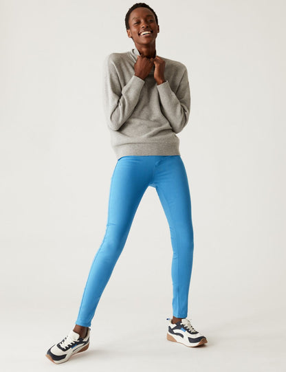Yüksek Bel Jegging Jean Pantolon