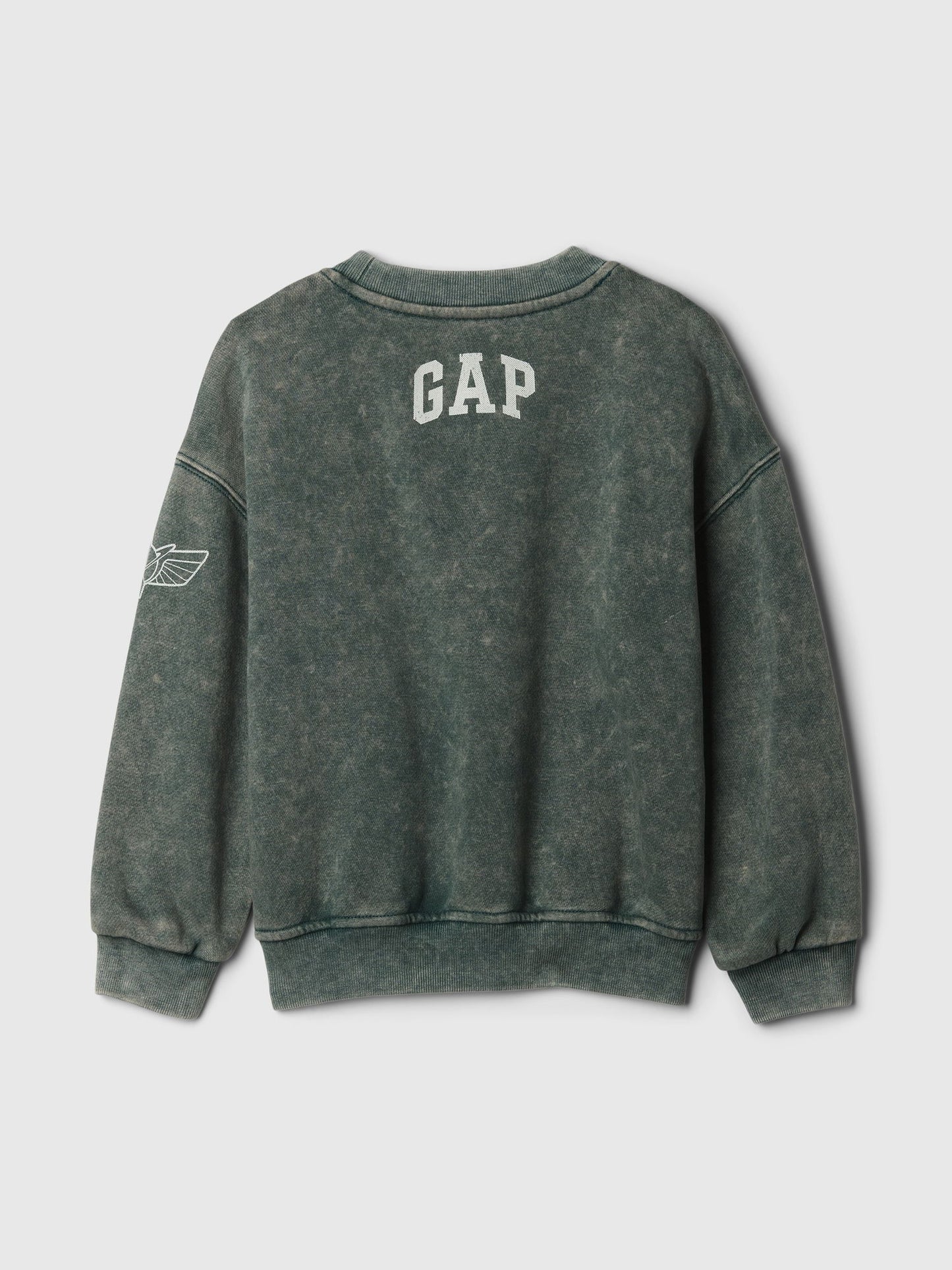 Koyu Yeşil Gap × Disney Vintage Soft Buzz Lightyear Fleece Sweatshirt