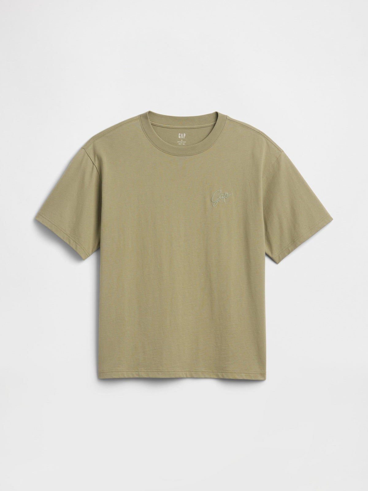 Haki Vintagesoft Boxy Gap Logo T-shirt