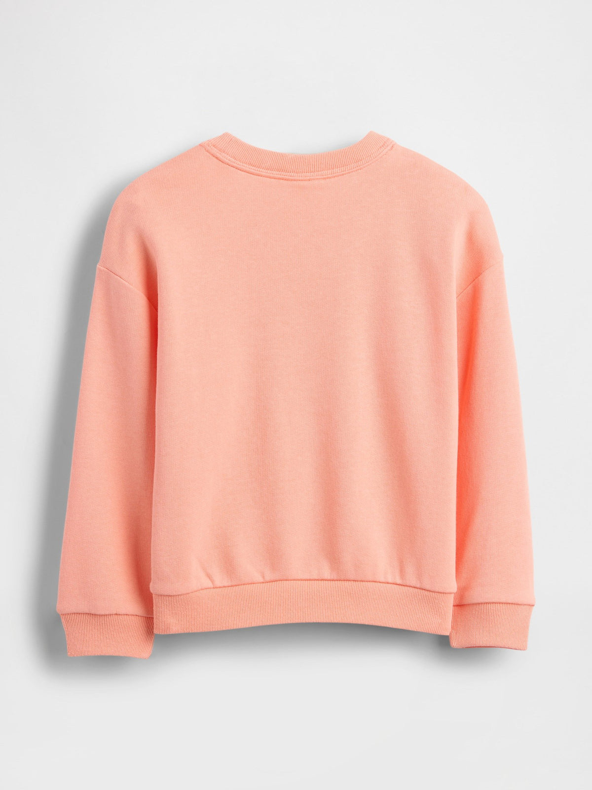 Pembe Relaxed Fransız Havlu Kumaş Grafik Baskılı Sweatshirt