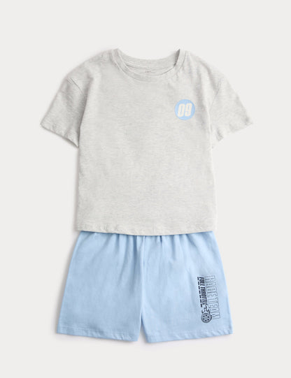 Desenli Pijama Takımı