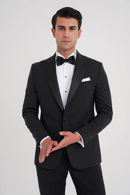 Black 081 Takim Slim Siyah