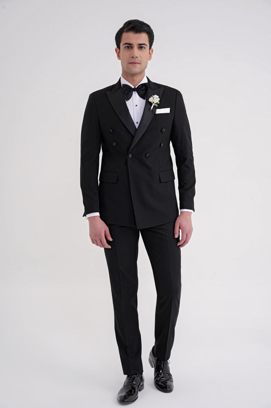 Black 082 Takim Slim Siyah