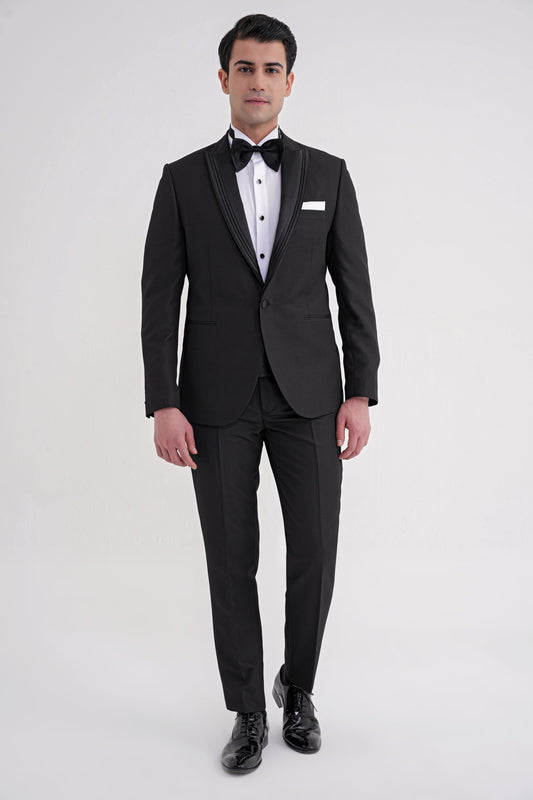 Black 083 Ef Takim Slim Siyah