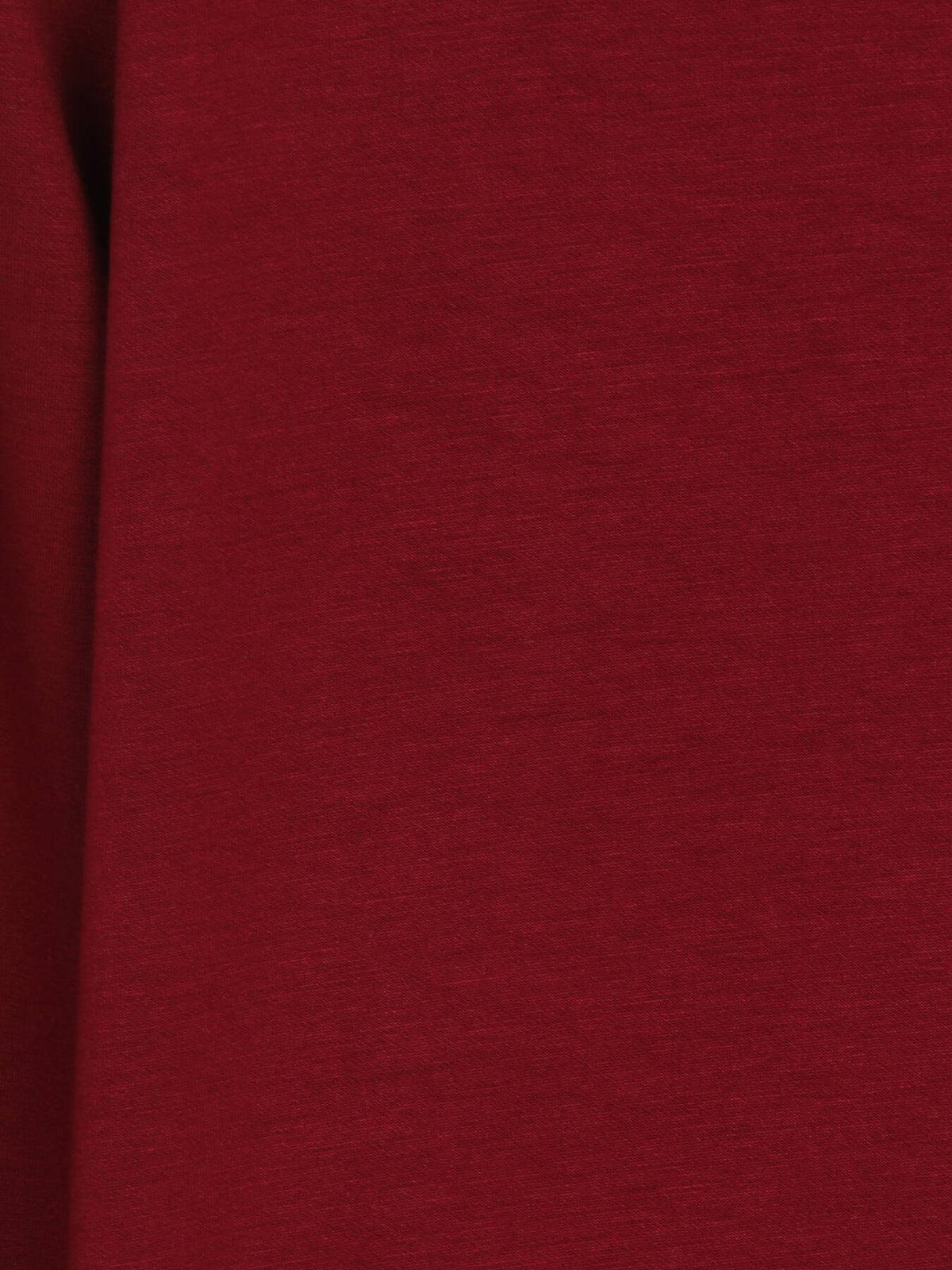 Bordo Düz Sweatshırt