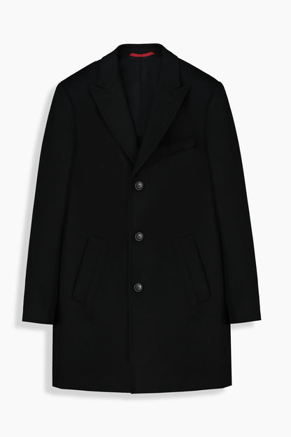 Boyco Siyah Slim Palto