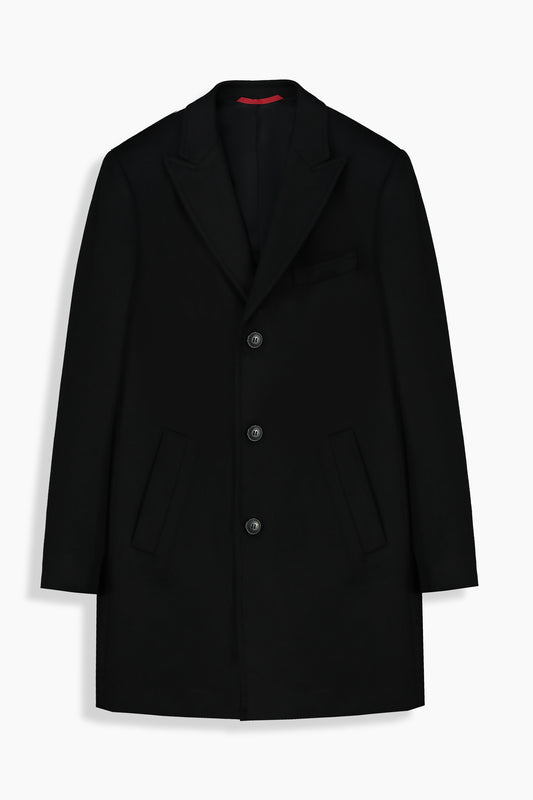 Boyco Siyah Slim Palto