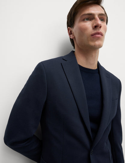 Tailored Fit Jersey Dokulu Blazer Ceket