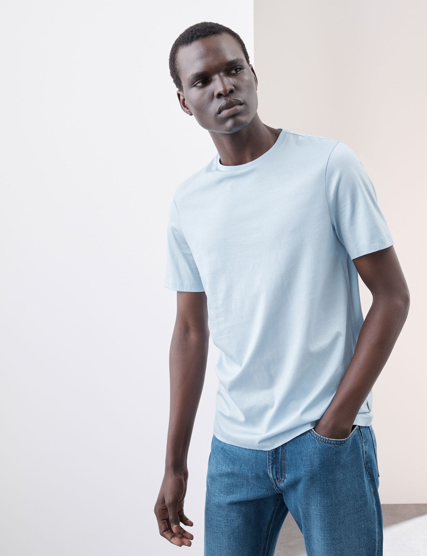 Pure Supima® Slim Fit Premium Pamuklu T-shirt