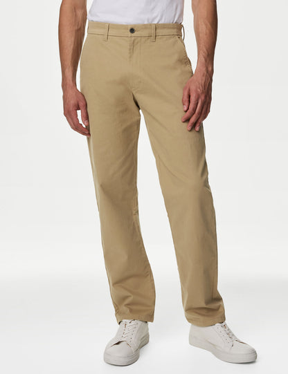 Loose Fit Chino Pantolon