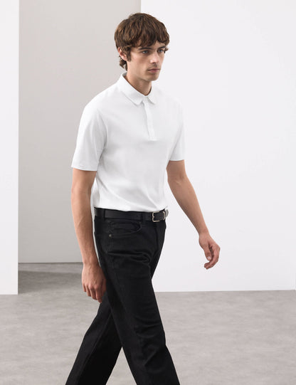 Pure Supima Polo Yaka T-shirt