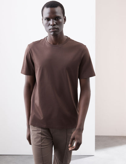 Pure Supima® Slim Fit Premium Pamuklu T-shirt