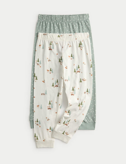 2’li Saf Pamuklu Pijama Takımı (1-8 Yaş)