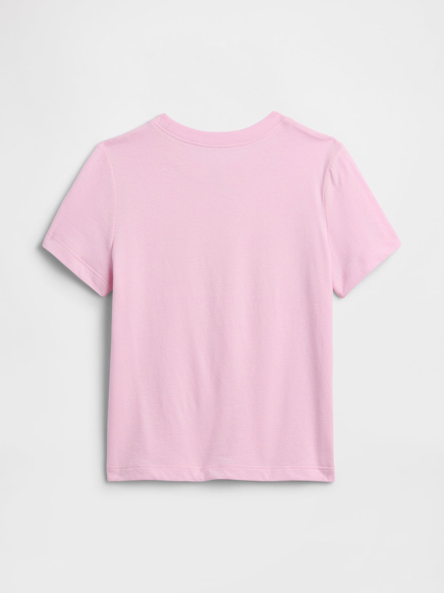Açık Pembe Grafik Baskılı T-shirt