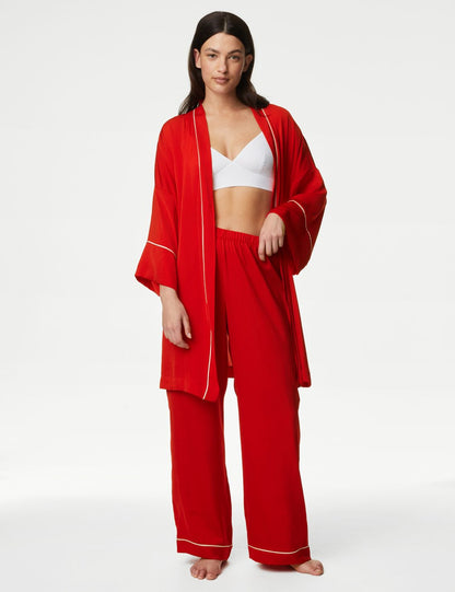 Regular Fit Dream Satin: Sabahlık