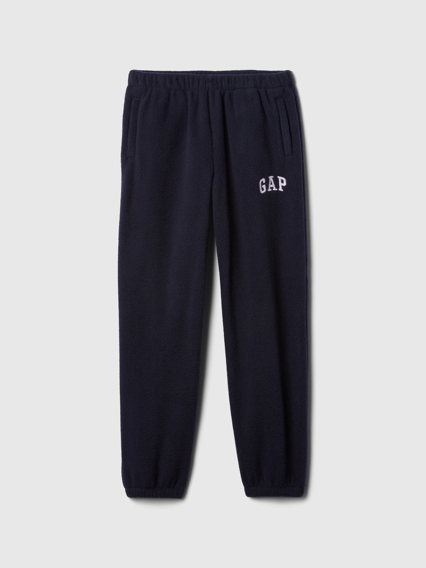 Lacivert Gap Logo Polar Fleece Jogger Eşofman Altı