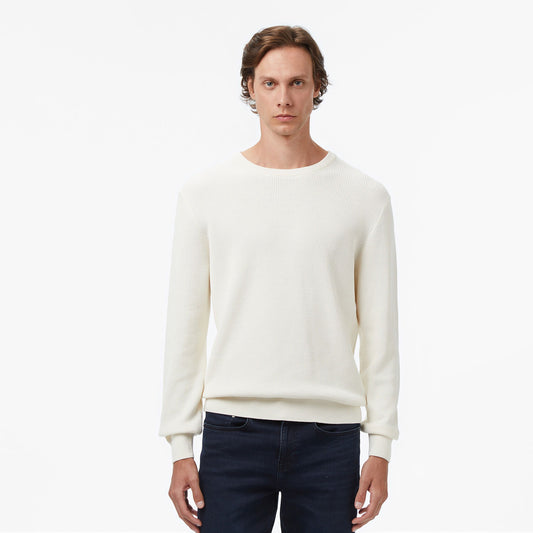 Nautica Erkek Krem Classic Fit Kazak