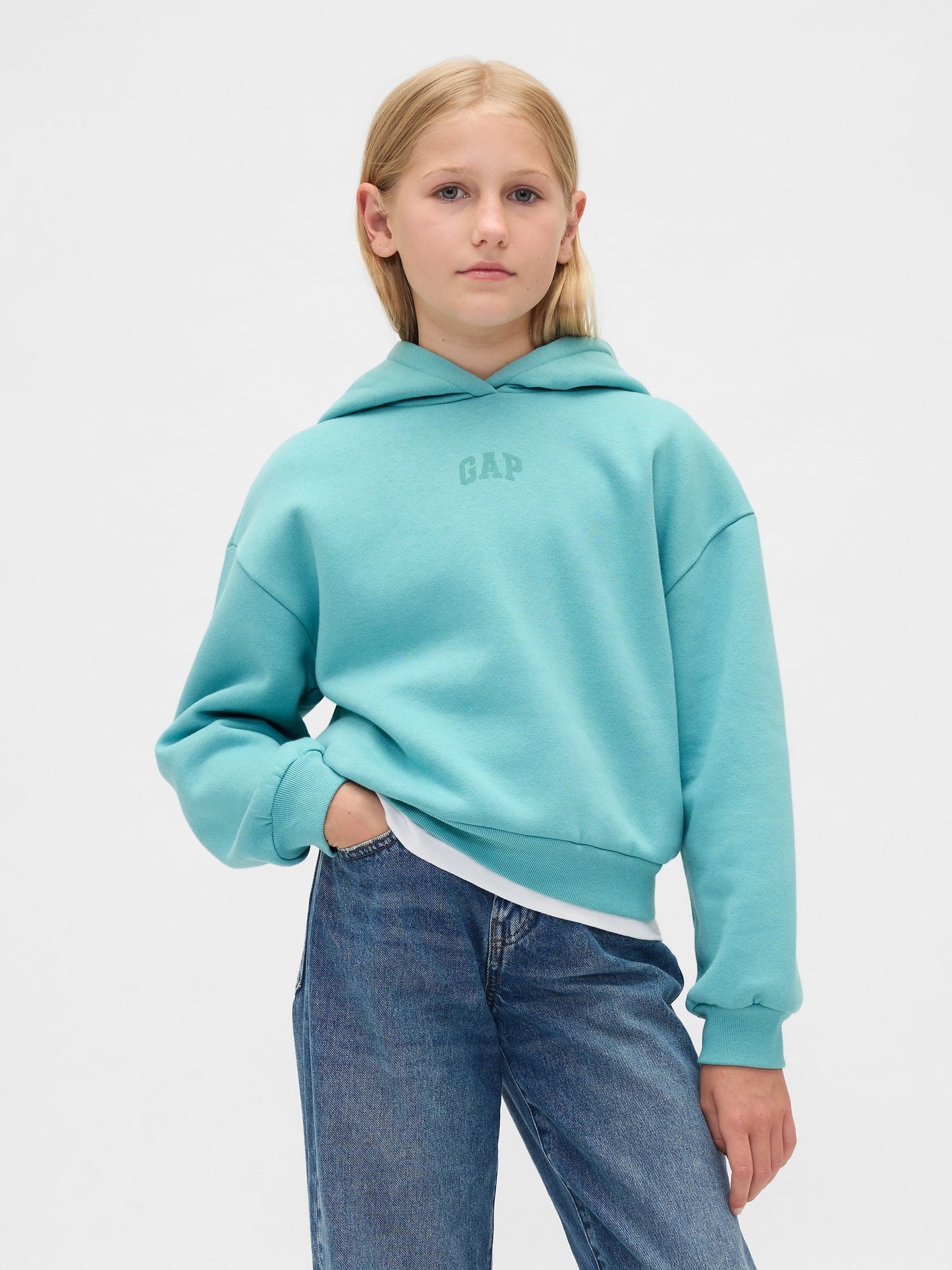 Mavi Kids Vintagesoft Logo Sweatshirt