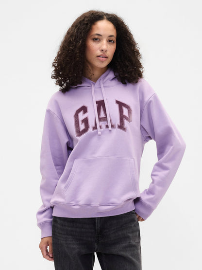 Açık Lila Relaxed Gap Logo Sweatshirt