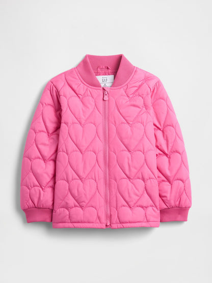 Pembe Coldcontrol Kapitone Bomber Ceket