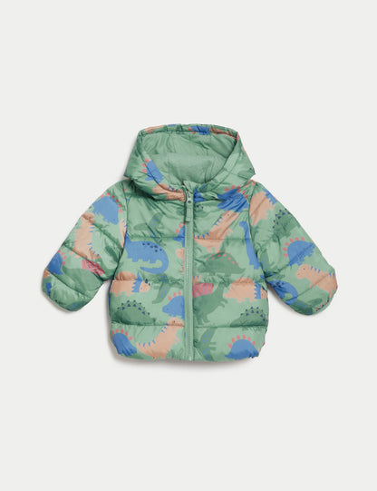 Stormwear™ Kapüşonlu Puffer Şişme Mont (0-3 Yaş)