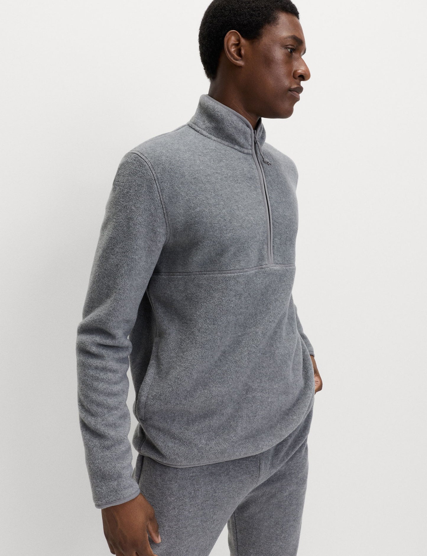 Yarım Fermuarlı Sweatshirt