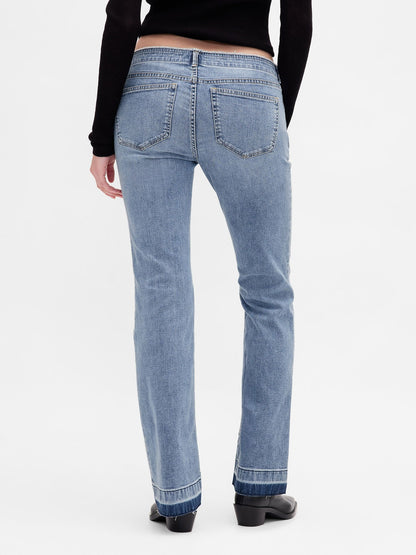 Mavi Low Rise Lean Jean Pantolon