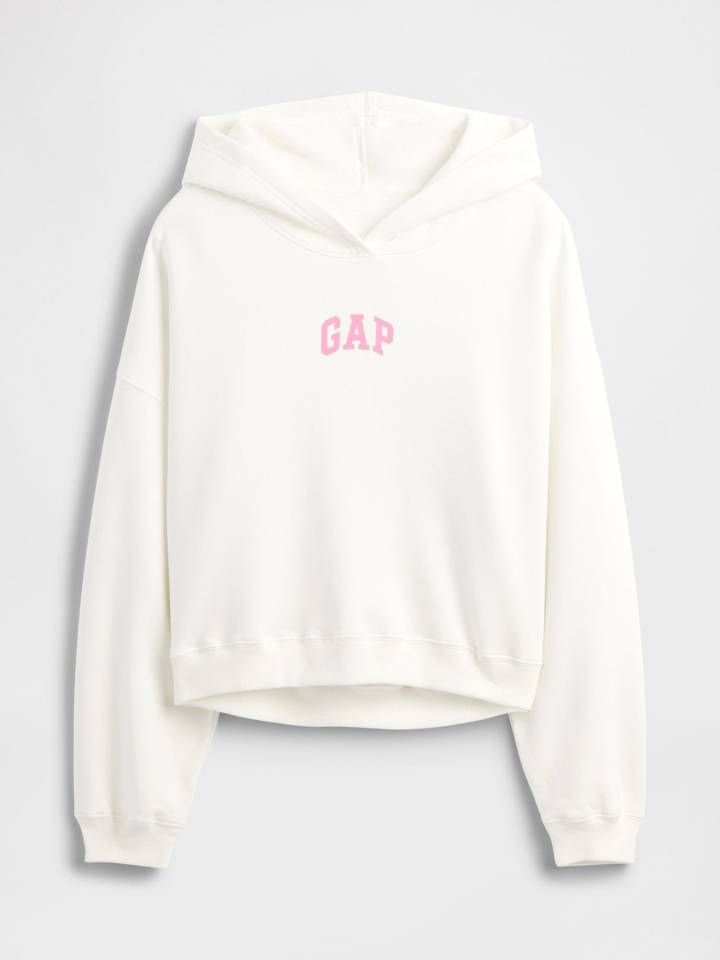 Beyaz Relaxed Gap Logo Fleece Sweatshirt