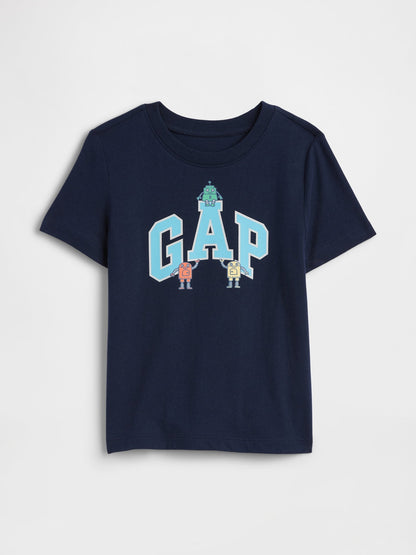 Lacivert Babygap Logo T-shirt
