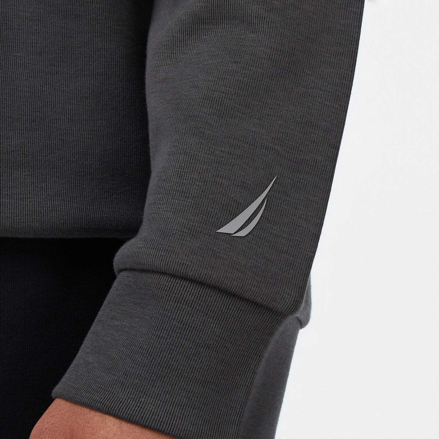 Nautica Erkek Gri Classic Fit Sweatshirt