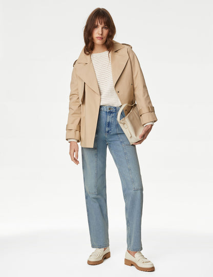 Straight Leg Jean Kargo Pantolon