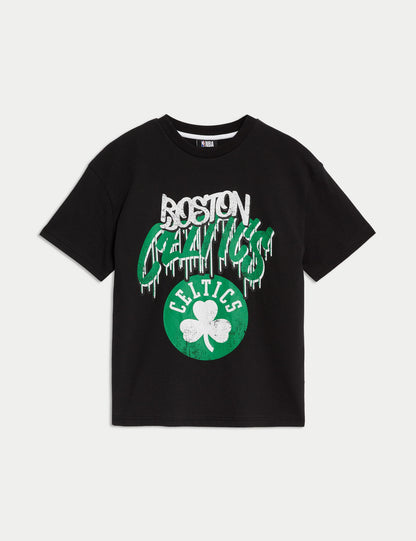 Nba Temalı Kapüşonlu Sweatshirt (6-16 Yaş)