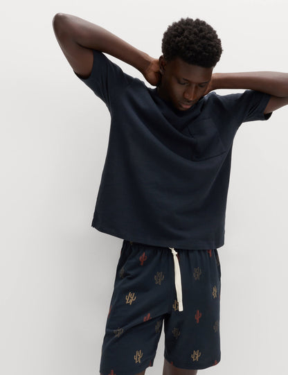 Desenli Pijama Takımı