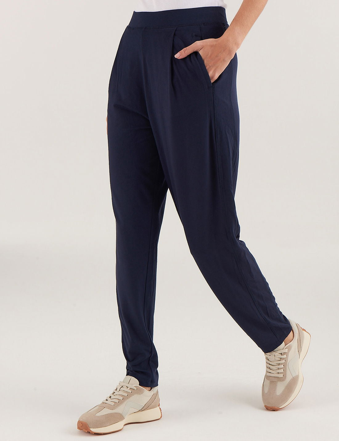Tapered Fit Örme Pantolon