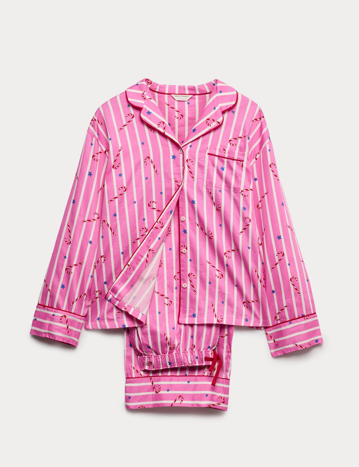 Pamuklu Saten Pijama Takımı