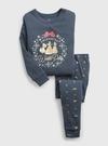 Lacivert Disney Princess 100% Organik Pamuk Pijama Seti