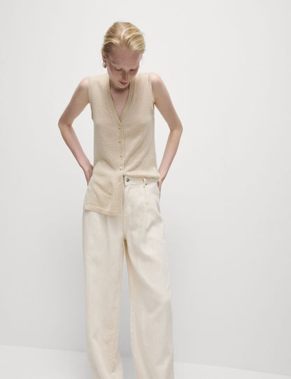 Regular Fit V Yaka Süveter