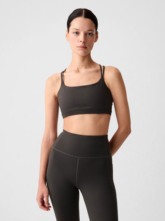 Koyu Gri Gapfit Power Medium Impact Sporcu Sütyeni