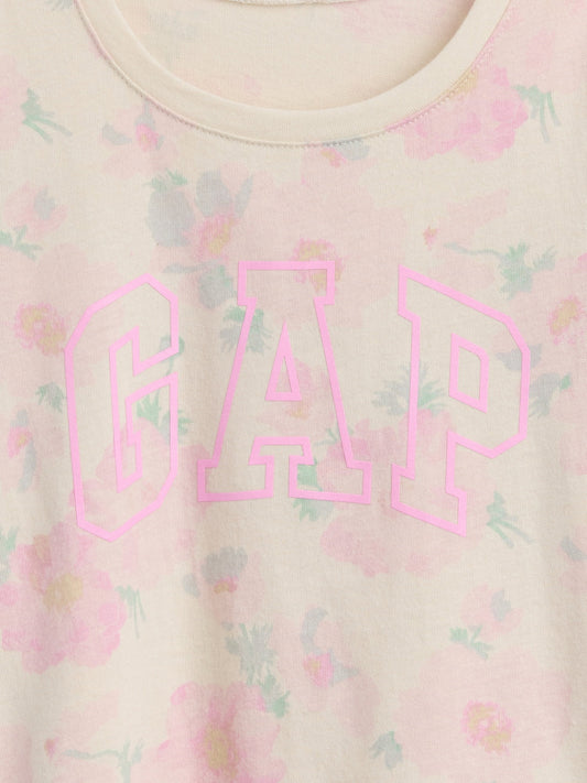 Bej Grafik Baskılı T-shirt