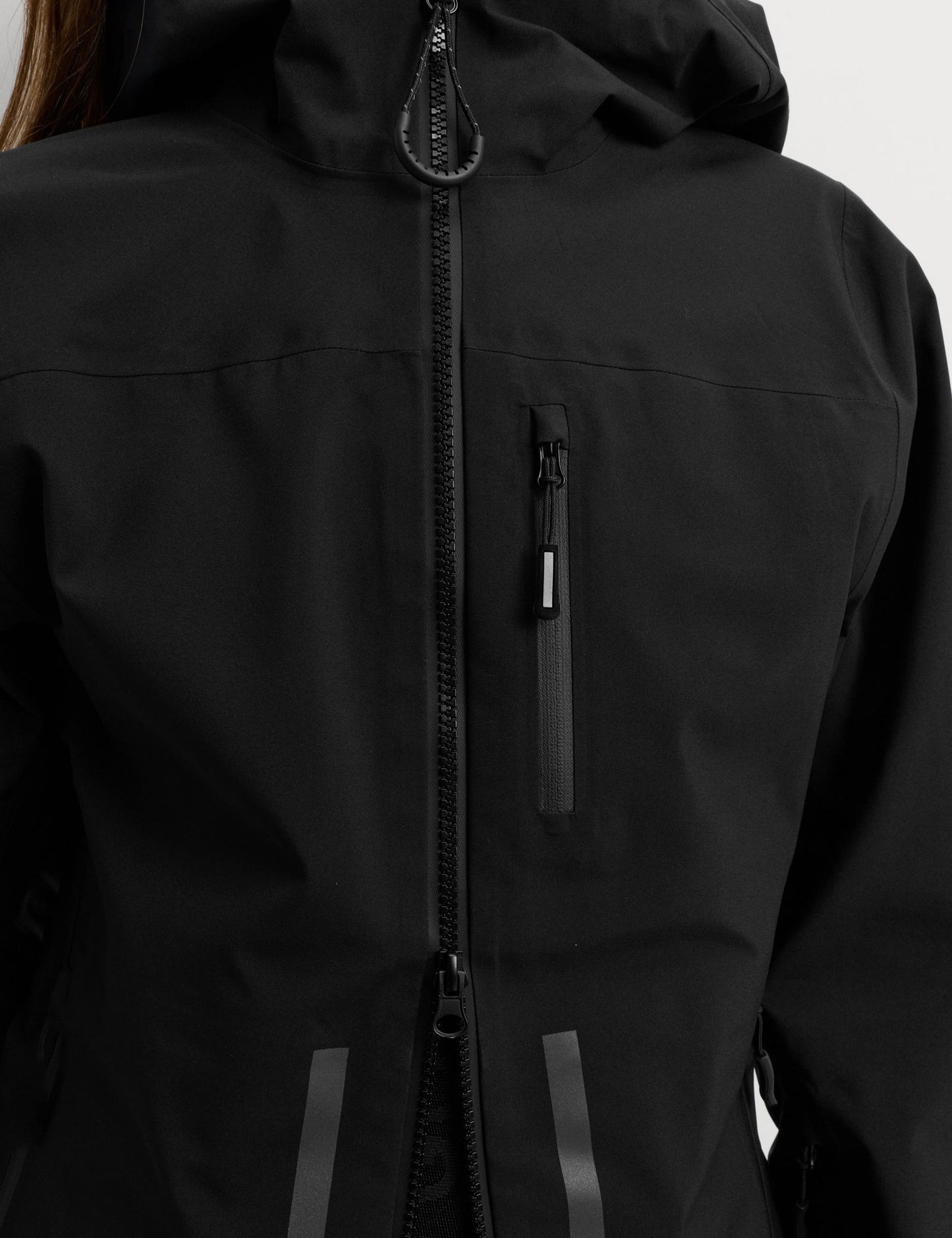 3 Katmanlı Stormwear Ultra Su Geçirmez Kapüşonlu Kayak Ceketi